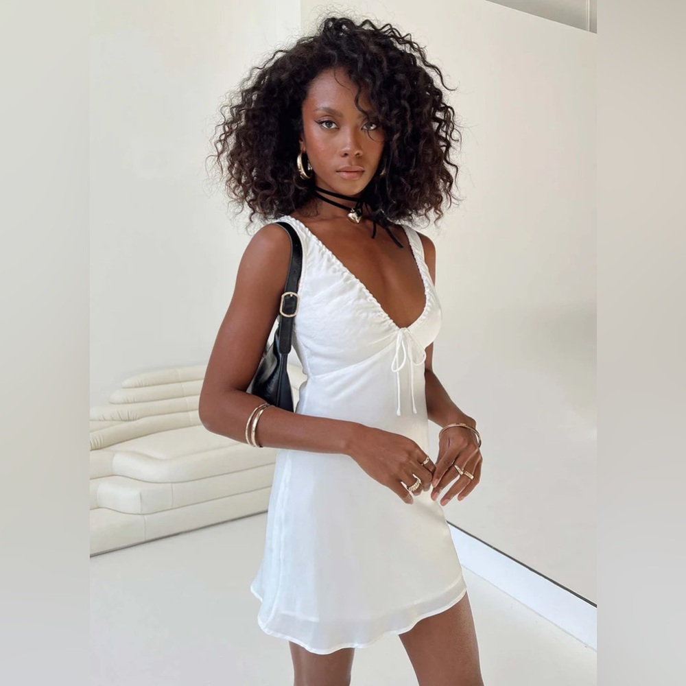 Princess Polly White Mini Dress